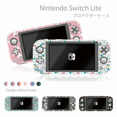 Nintendo Switch Lite ピンク マーブルカバー付き 大理石